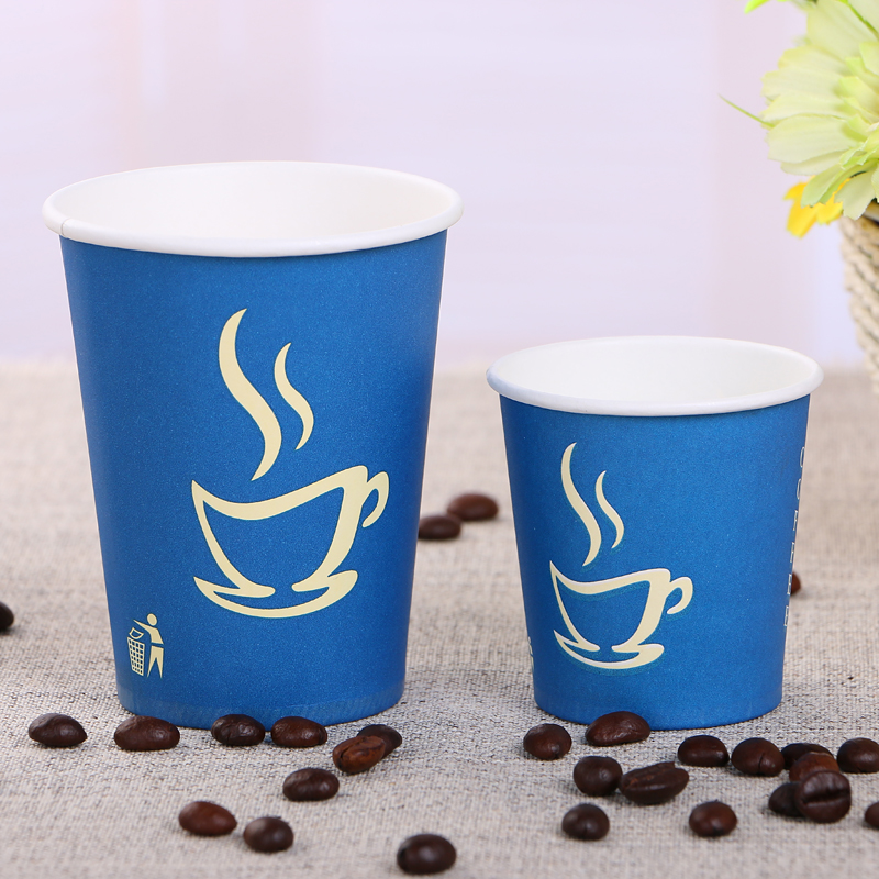 Single wall paper cups