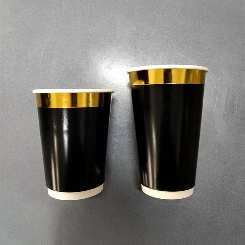 Double layer paper cup