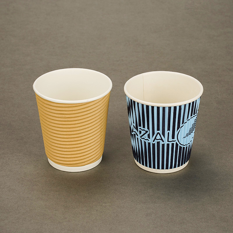 Double layer paper cup