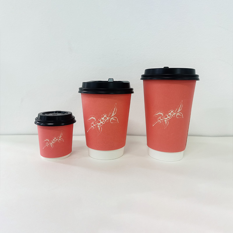 Double layer paper cup