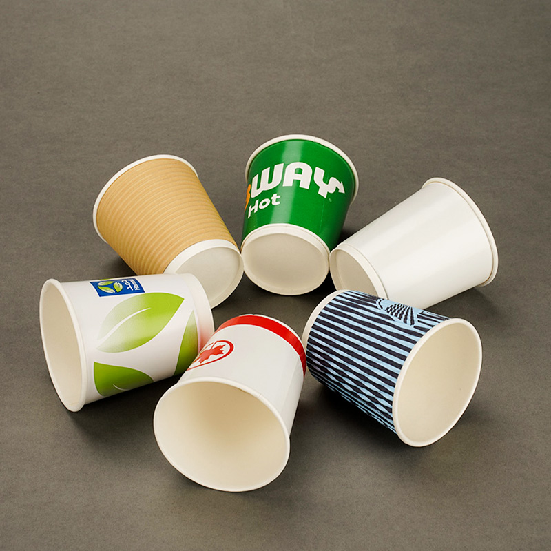 Double layer paper cup