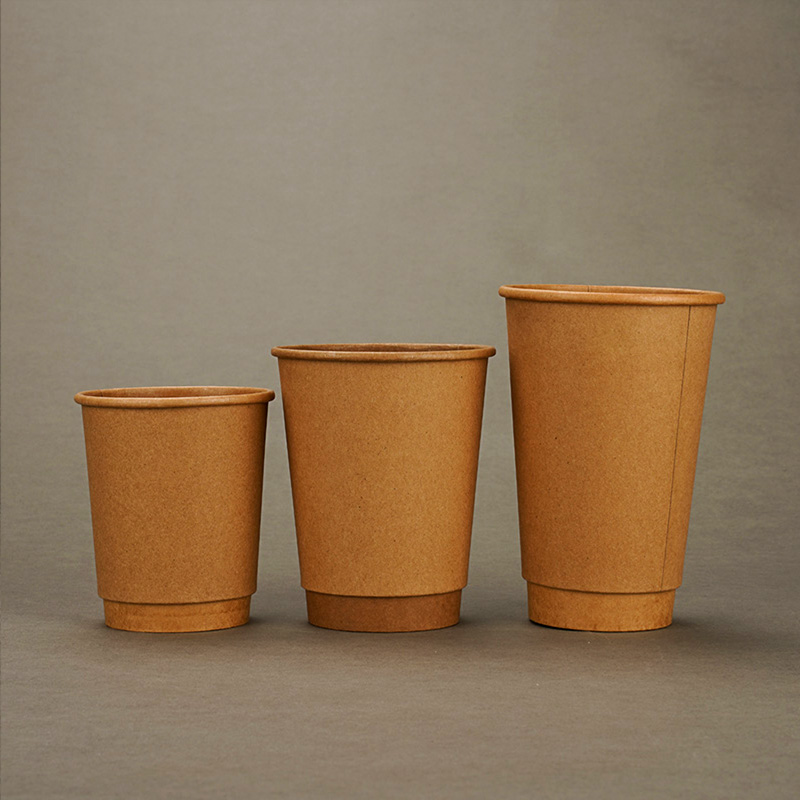 Double layer paper cup