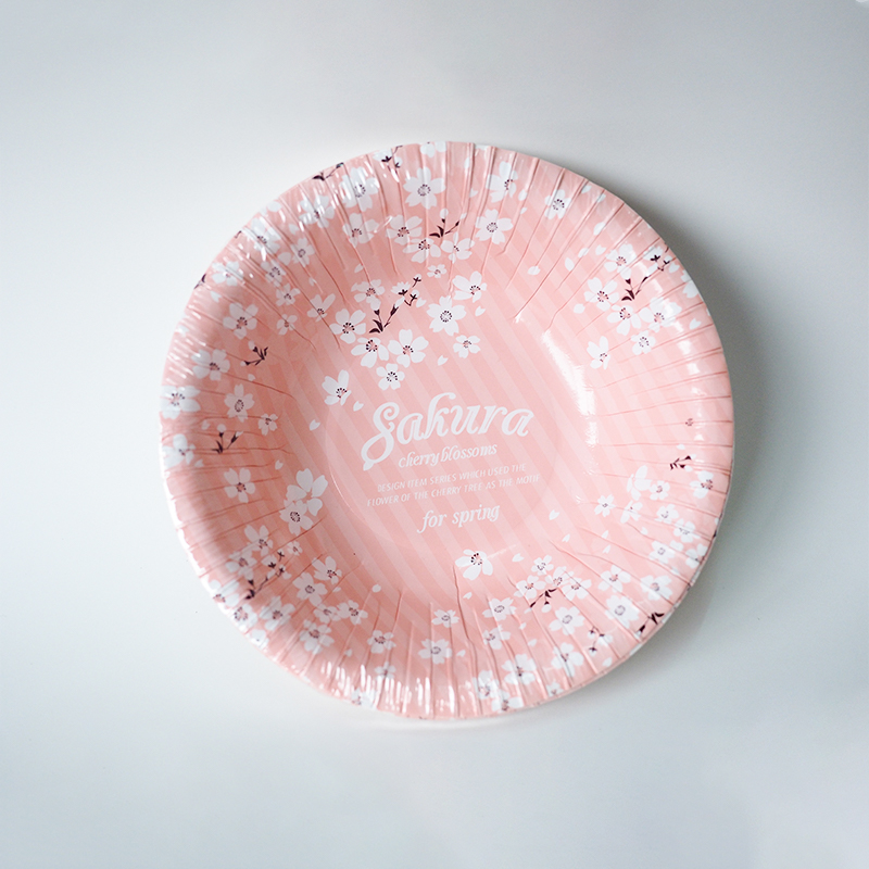 Elevate Your Table Setting with Blue Floral and Gingham Paper Plates