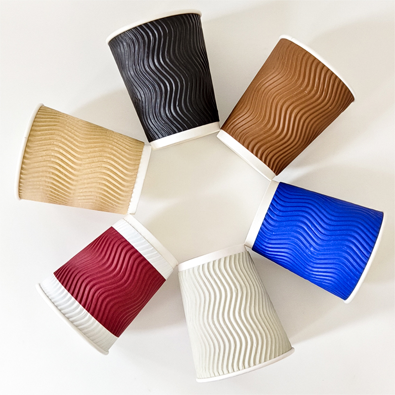 Biodegradable paper cups